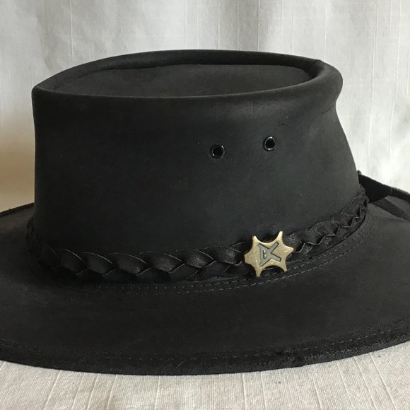 BC Hats Connor Handmade  Australian Leather Hat - Picture 3 of 7